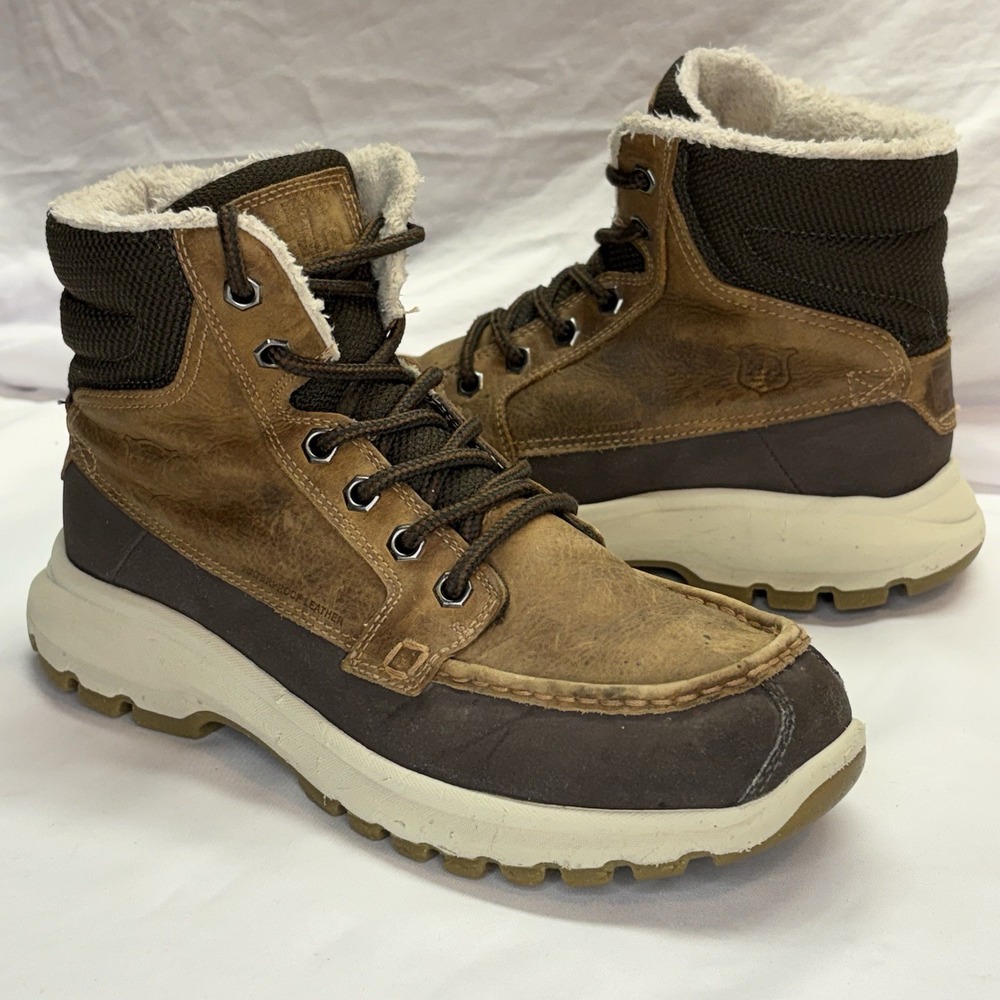 Helly Hansen Mens Garibaldi V3 Winter Hiking Boots Size 8.5 Brown, Espresso